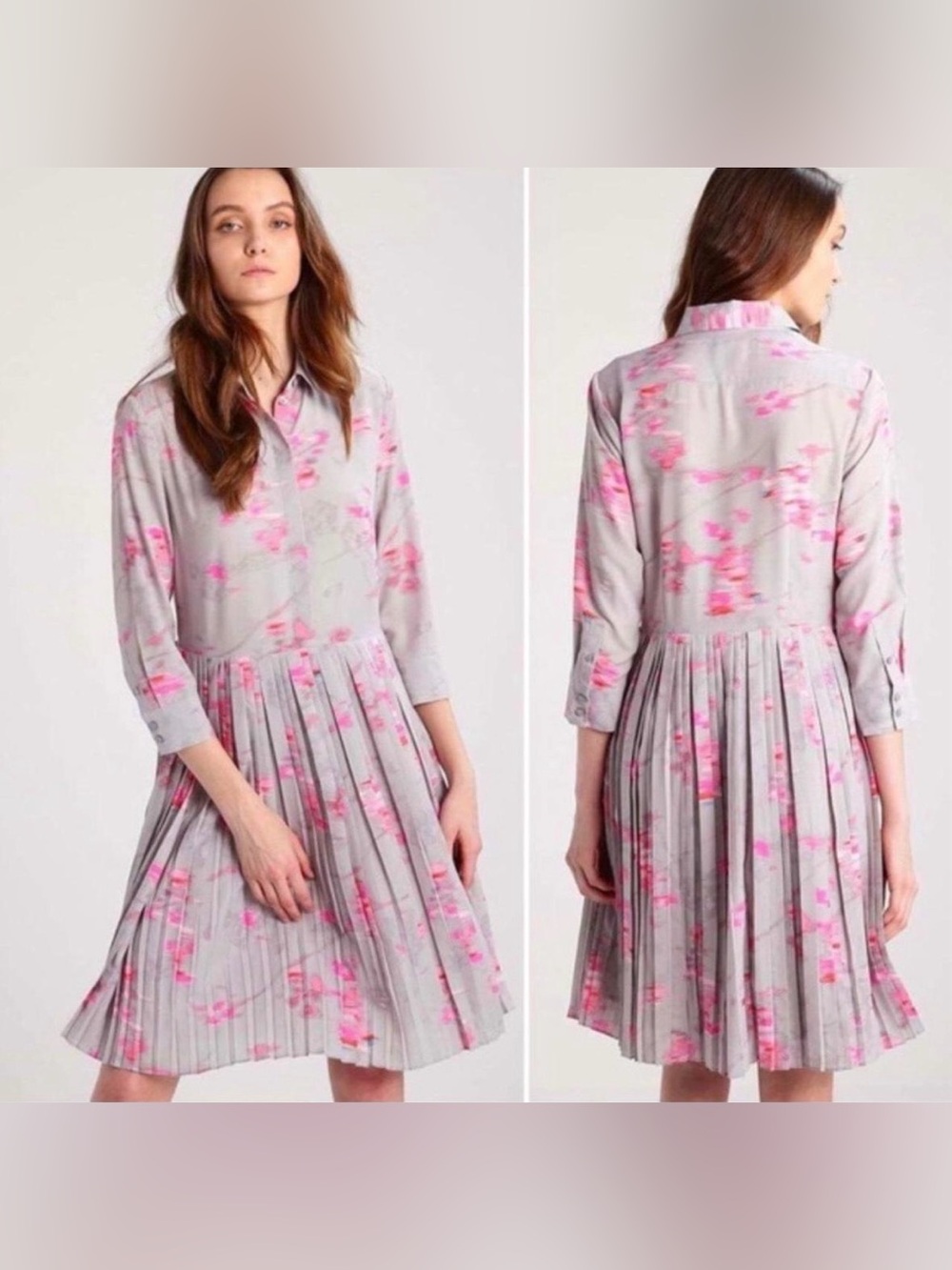 Banana Republic 'Ikat Print Watercolor
Shirtdress' size 14